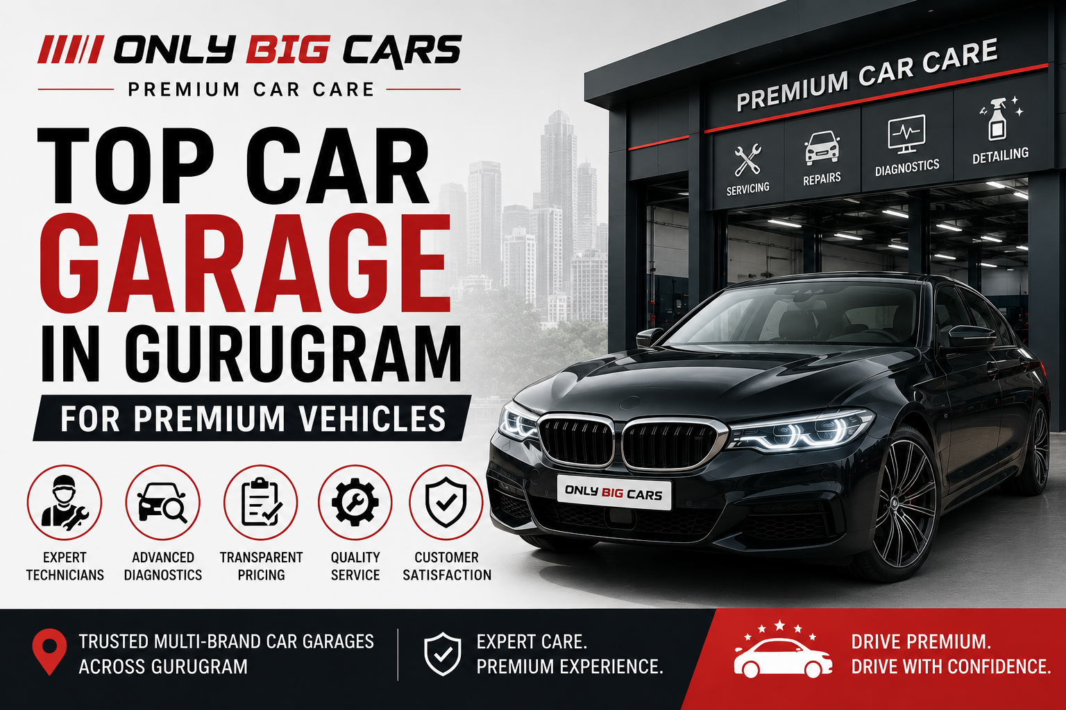 Top Car Garage in Gurugram for Premium Vehicles