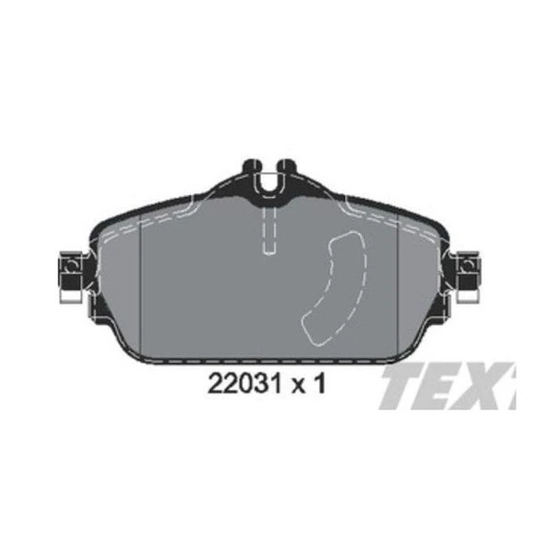 Brake Pads, OEM reference A0004208700