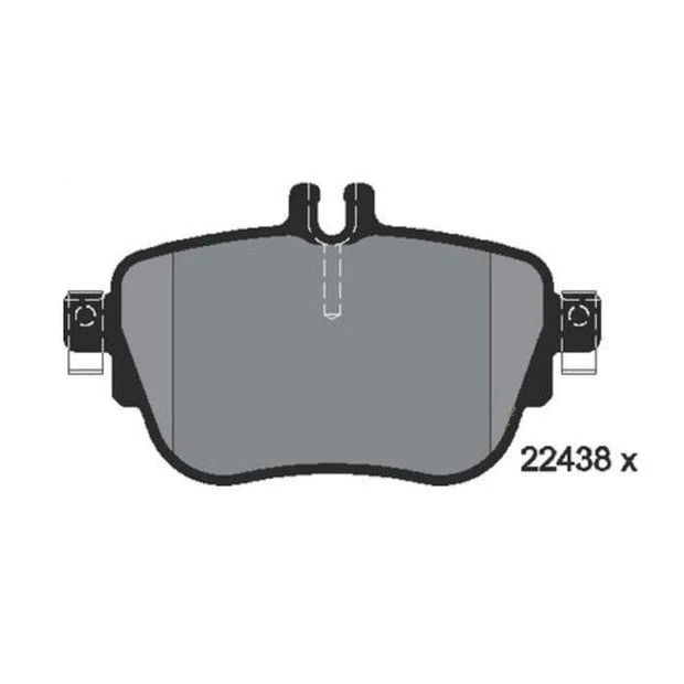 Brake Pads, OEM reference A0004209700