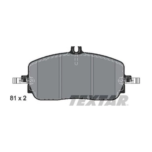 Brake Pads, OEM reference A0004200204