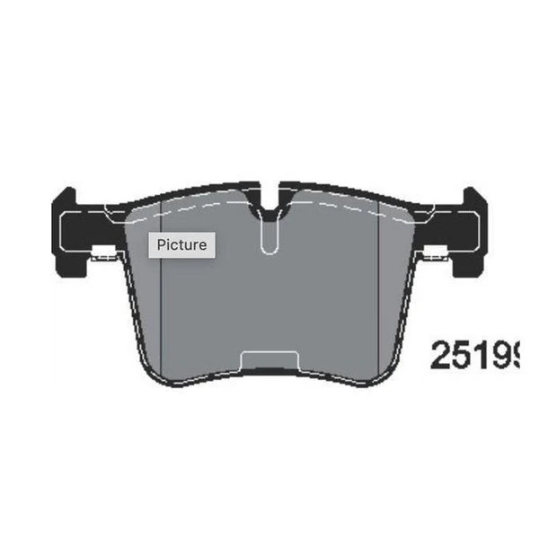 Brake Pads, OEM reference 34106799801