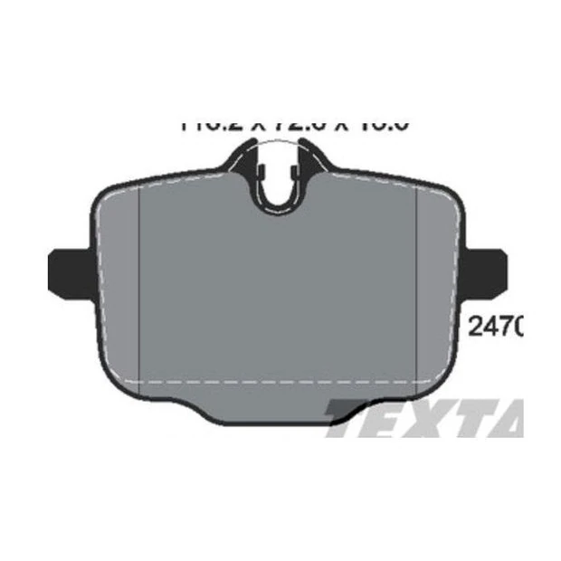 Brake Pads, OEM reference 34216870552