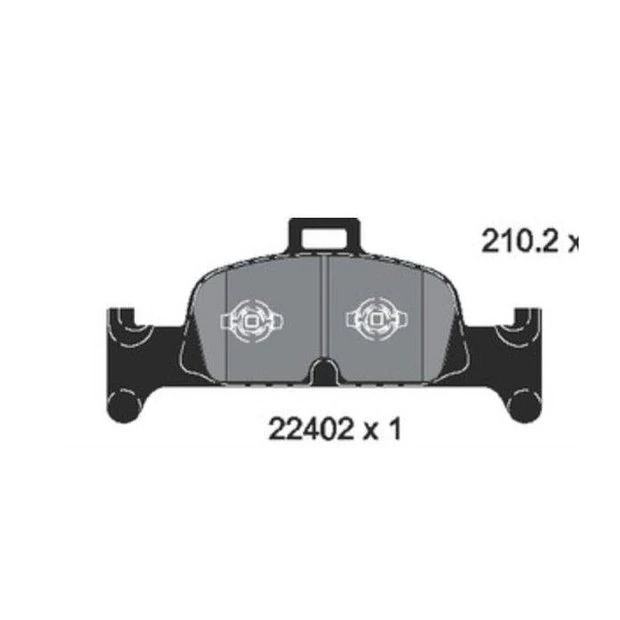 Brake Pads, OEM reference 8W0698151AD