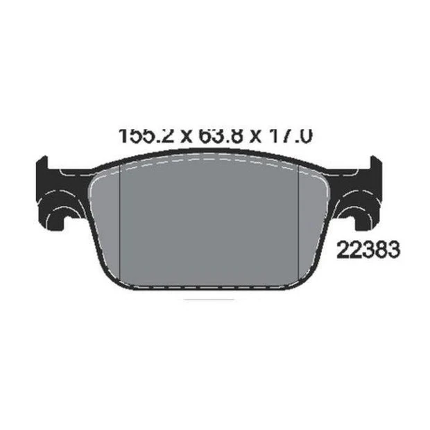 Brake Pads, OEM reference 8W0698151AA