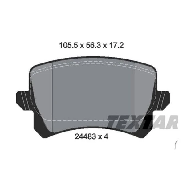Brake Pads, OEM reference 5N0698451
