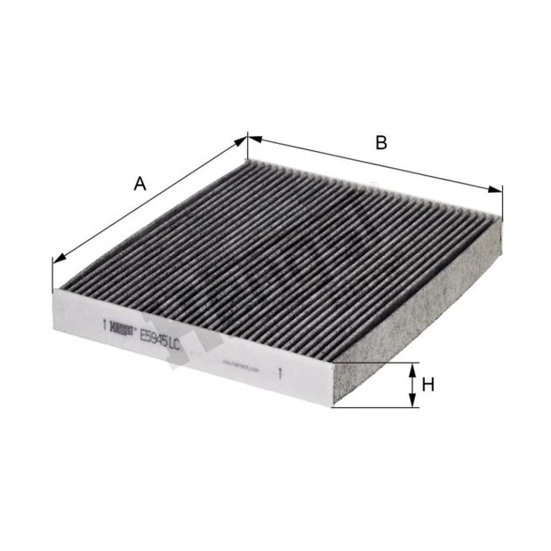 Cabin Filters, OEM reference 31497285